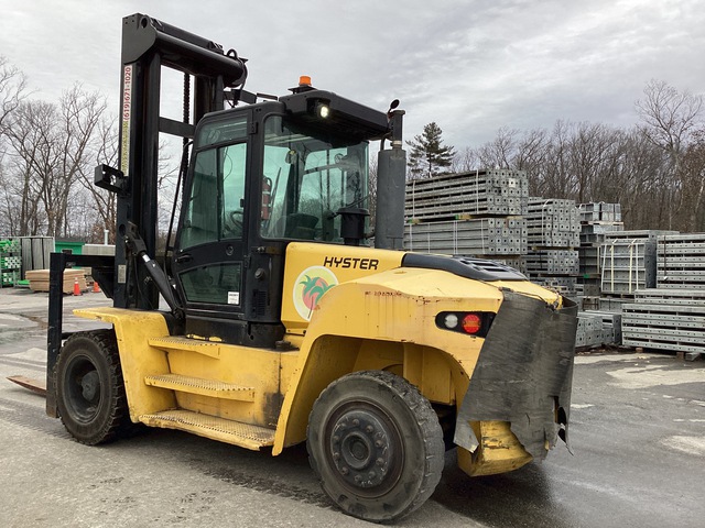 Hyster H Hd Lb Pneumatic Tire Forklift Heavy Machinery